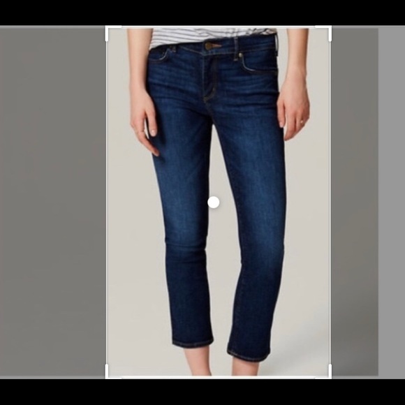 Ann Taylor Loft Dark Denim Modern 